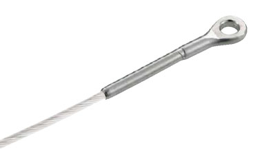 ステンレスSUS316 アイターミナル (AK)(ワイヤー保持具)(浅野金属工業)